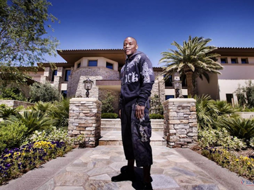 Así es la lujosa villa de Floyd Mayweather en Las Vegas