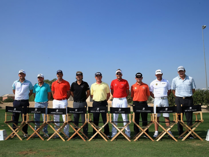 Los grandes golfistas del mundo reunidos en Dubai por Audemars Piguet