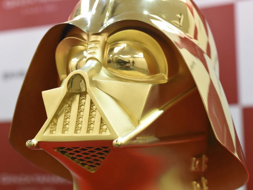 Venden una máscara de Darth Vader de oro por US$ 1.400.000