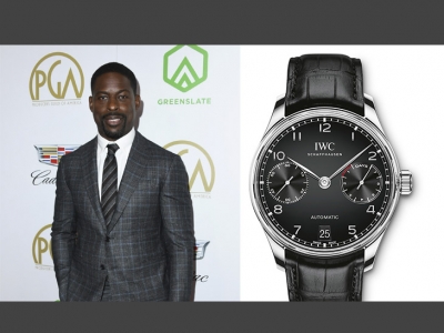Sterling K. Brown usó un espectacular reloj IWC en los premios Producers Guild