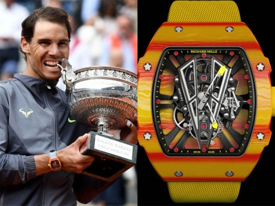 Rafael Nadal ganó Roland Garros con un reloj Richard Mille en su muñeca