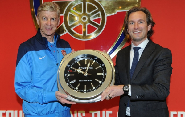 Jeanrichard nuevo reloj oficial del Arsenal FC