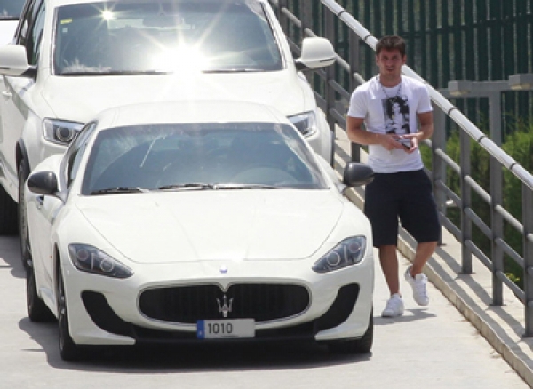 El nuevo Maserati de Messi