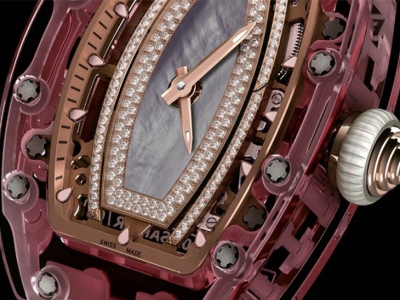El inigualable Richard Mille Pink Lady Sapphire