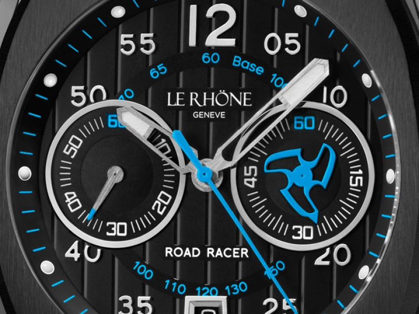 Baselworld 2017: Le Rhöne lanzó el magnífico Road Racer DLC Blue