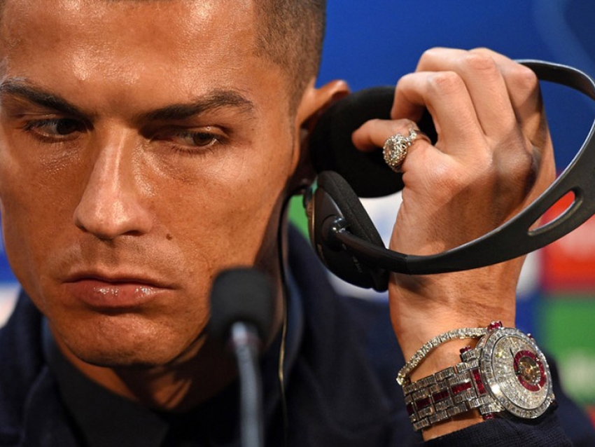 El reloj Jacob &amp; Co. de US$ 2 millones de dólares de Cristiano Ronaldo