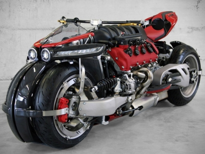 La impresionante moto Lazareth LM 847