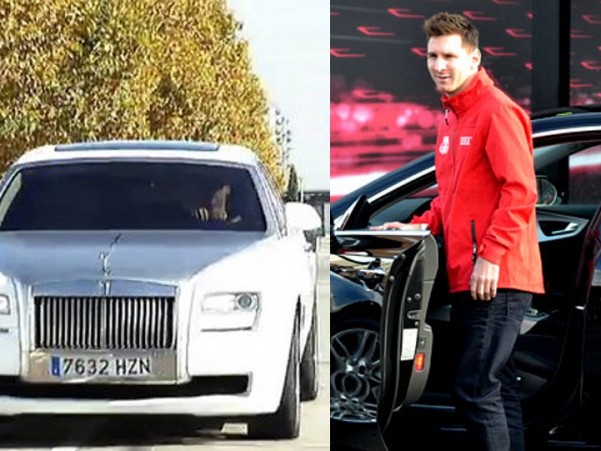 Lio Messi y Cristiano Ronaldo renuevan sus garages