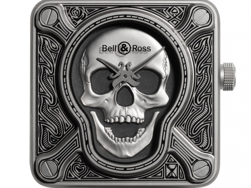 Bell &amp; Ross lanzó el exclusivo BR 01 Burning Skull