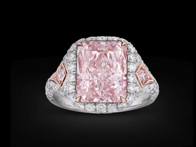 Un anillo con diamante en venta por $5 millones de dólares