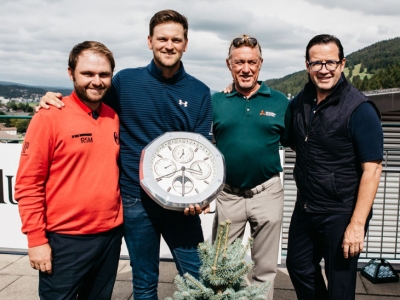 Los embajadores golfistas de Audemars Piguet visitan Le Brassus