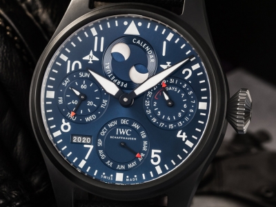 IWC presenta el Gran Reloj de Aviador Calendario Perpetuo Edición “Rodeo Drive”