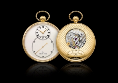Nuevo reloj de bolsillo de Jaquet Droz