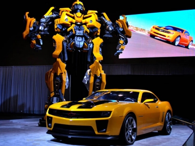 El inigualable Camaro de Transformers