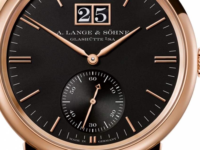 A. Lange &amp; Söhne deslumbra con el magnífico reloj Saxonia Gran Fecha