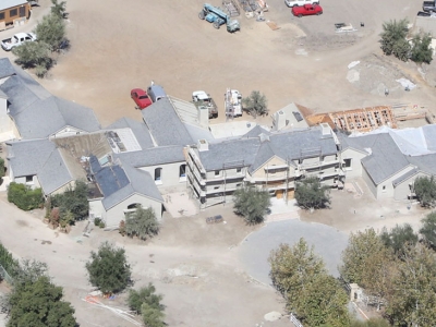 Kim Kardashian y Kanye West agrandan su mansión en construcción