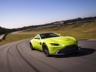 El flamante Aston Martin Vantage