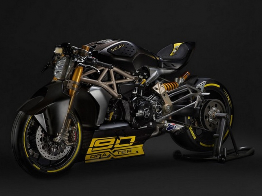La espectacular supermoto Ducati Draxter
