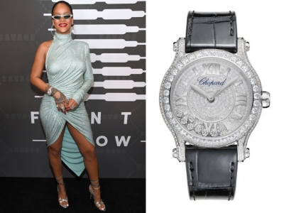 El lujoso reloj Chopard Happy Sport de Rihanna