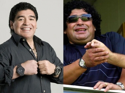 Los relojes de lujo de Diego Armando Maradona