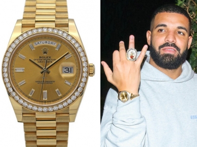 El increíble Rolex de Drake