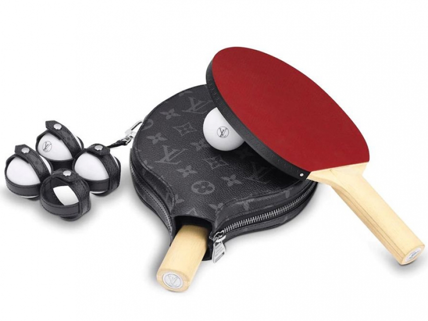 Así es el set de ping pong de lujo que lanzó Louis Vuitton