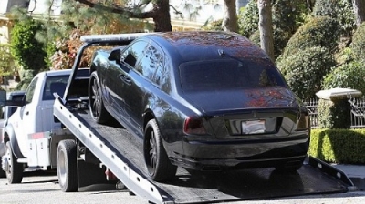 El nuevo Rolls-Royce de Kim Kardashian