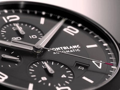 Close up al grandioso Montblanc Timewalker Extreme Chronograph