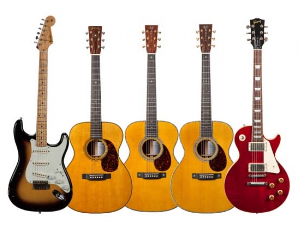 Las exclusivas Guitarras de Eric Clapton