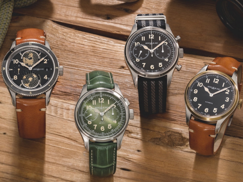 SIHH 2018: Montblanc presenta los nuevos relojes de la Colección 1858