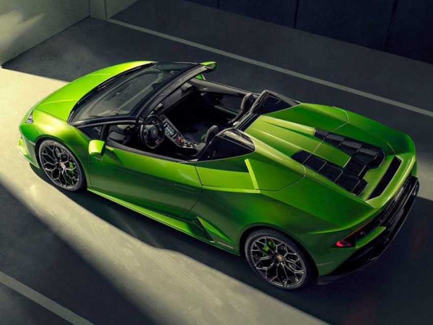 Así de poderoso se ve el Lamborghini Huracán EVO Spyder