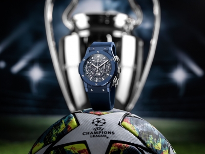 Hublot avanza en la Champions League con el nuevo Classic Fusion AeroFusion Chronograph