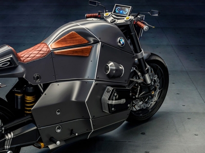 BMW viaja al futuro con su alucinante moto Urban Racer