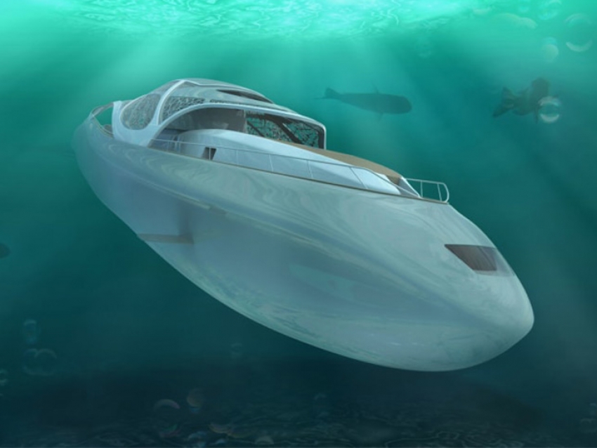 Así será el primer yate submarino