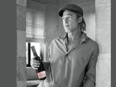 Brad Pitt lanzó su exclusivo champagne rosado Fleur de Miraval