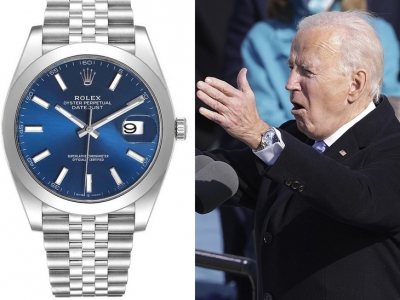 El elegante Rolex Oyster Perpetual Datejust que Joe Biden elige para trabajar