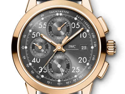 IWC presenta un reloj especial dedicado a Nico Rosberg
